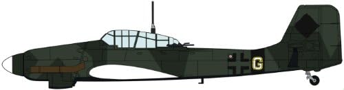 Комплект модел Хасегава HAS07323 1:48 Юнкерс Ju 87D-3N Stuka NSGR2
