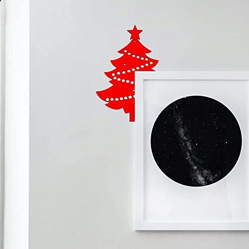 Украсата на Коледното рамката на Вратата OUHOE, Украшение на Врата Рам, Украса на Ъгъла на Дървена Дограма Коледно Рамката на Вратата на Дядо Коледа (I)