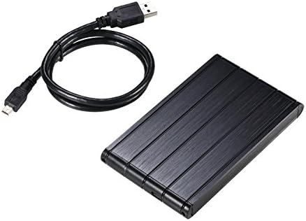 Корпуса на твърдия диск BIPRA USB 3.0 Ultra Slim за твърд диск 2.5 SATA Стилен Дизайн GD25603 (Black_GD25603)