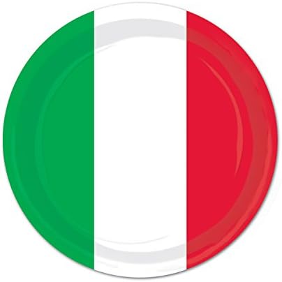 Италия Италиански Съдове за партита от 61 Предмет, Стенни Декорации, колекция от Чинии, Салфетки, Покривка за Масата