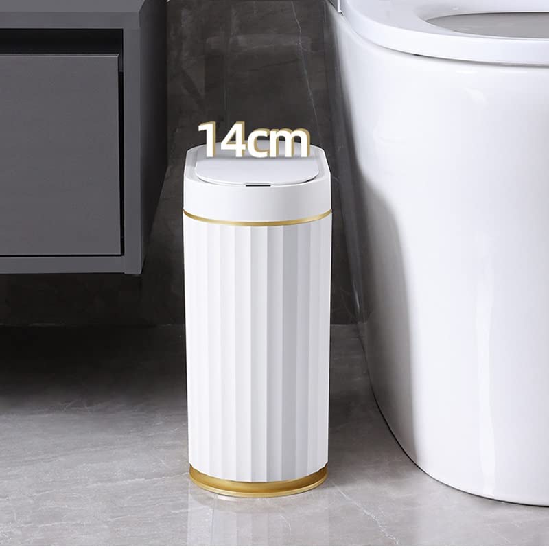 MFCHY Home Smart Sensor Кофа за Боклук Водонепроницаемое Пречка за Боклук Електронно Автоматично Кухненско Кофа За Баня, Тоалетна, Голяма Кофа за Боклук