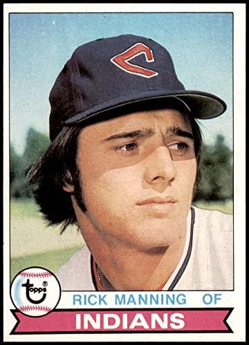 1979 Topps # 425 Рик Манинг Кливланд Индианс (Бейзболна картичка) EX/MT Indians