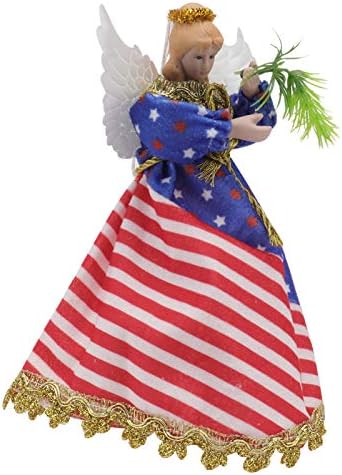 Патриотични Фигурки VALICLUD Plushie, Мини-Патриотичен Окачен Украшение, Статуята на Патриотични Американски Флаг, Моли Паметни