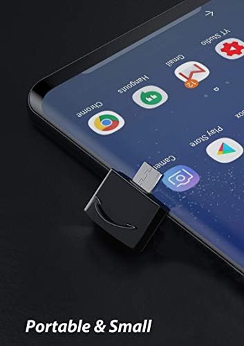 USB Адаптер C Female USB Male (2 опаковки), който е съвместим с вашите Xiaomi Redmi Note 10 за OTG със зарядно устройство