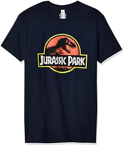 Мъжка тениска с логото на класическия филм Джурасик Парк