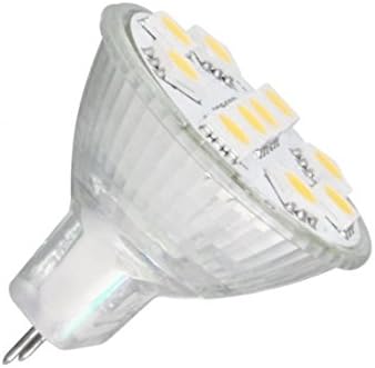 Led лампа Anyray® MR11 GU4 с основание 165лм, прожекторная крушка, Мека бяла (топъл бял)