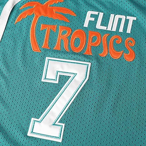 #33 Баскетболно майк Джаки Moon #7 Coffee Flint Black Tropics Semi Pro Movie