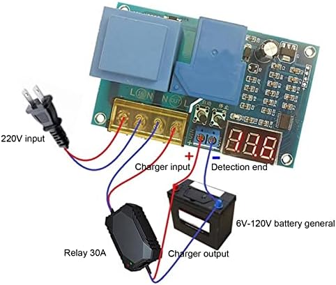 Модул за управление зареждане на батерията Fafeicy, Модул за управление на Зареждането на Литиево-йонна батерия, Модул за Автоматично