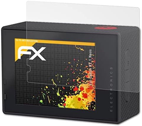 Защитно фолио atFoliX е Съвместима с фолио Lamax X7.1 Наоса на екрана, антибликовой и ударопоглъщащ защитно фолио FX (комплект от 3)