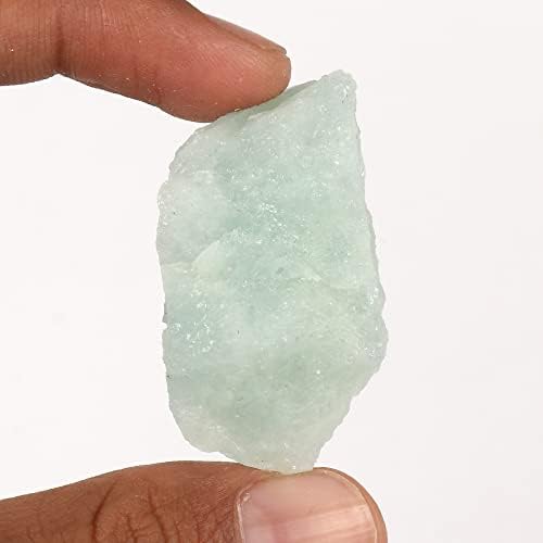 GEMHUB 150,4 Карата Изцеление Crystal Aqua Sky Аквамарин Непреработена Скъпоценен Камък, Лечебен Насипен Скъпоценен Камък за Йога, Медитация,