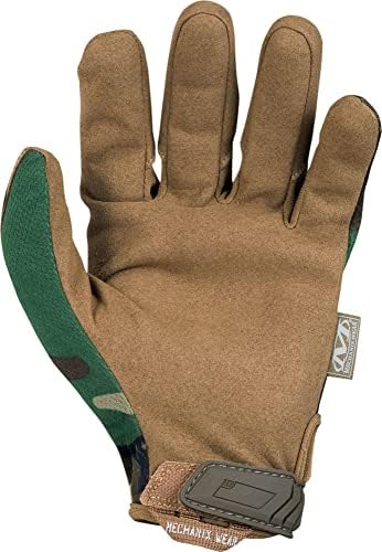 Mechanix Носете - Оригинални Тактически ръкавици Woodland Camo (Големи, камуфляжные) (MG-77-010)