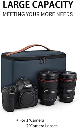 Чанта, подложка за камерата Kattee, Мек Калъф за DSLR цифров SLR фотоапарат, устойчив на удари за Пътуване