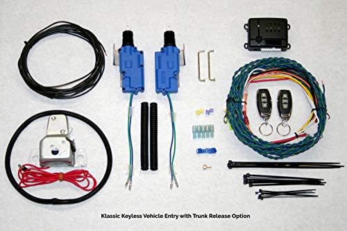 Klassic Keyless (KK-MSTNG6466-T) Дистанционно влизане без ключ (врати и багажника), Съвместим с класически автомобил на Ford Mustang