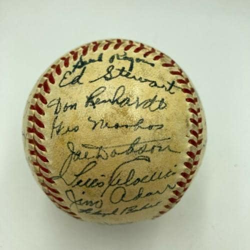 1951 Отборът на Чикаго Уайт Сокс Подписа Играта на топка С Автограф от Нели Фокс - Бейзболни топки С автографи