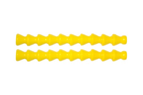 Компонент кислотостойкого маркуч охлаждаща течност Loc-Line, Жълто Полиестер, Сегмент, дължина 5-3/4 инча, id маркуч 1/4 инча (опаковка