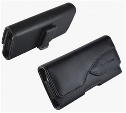 Висококачествен Кожен калъф Verizon OEM, една чанта-кобур, Отточна тръба на шарнирна връзка Скоба за колана за T-Mobile Nokia Lumia