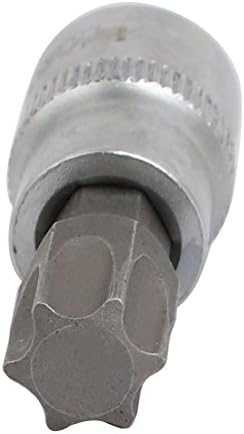 Aexit TX55 Torx Глава за ръчни инструменти Квадратна 3/8 инча От Хром-ванадиевой Стомана, Адаптер за устройство, 2 бр. Модел: 85as550qo595