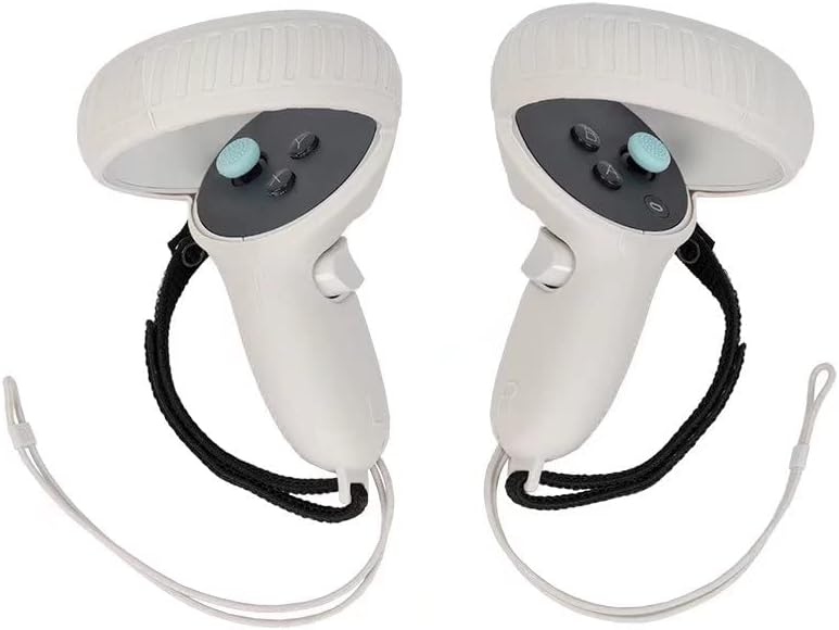 Силиконови Калъфи Duckart за Oculus Quest2, Противоударные Защитни Капаци за Джойстик Oculus Quest 2 VR Control Сив цвят