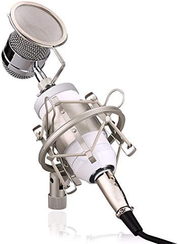 Микрофон WSSBK + Linear + Комплекти микрофони + Метален комплект за ударния закрепване Ударное планина за намаляване на шума при