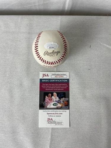 Джими Ролинс подписа Бейзболни топки 2008 World Series Baseball Phillies с автограф от JSA - Бейзболни топки с автографи