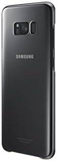 Оригинален прозрачен калъф за мобилен телефон SAMSUNG S8 Plus - прозрачно сив, EF-QG955CBEG