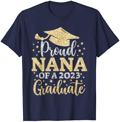 Тениска Выпускницы Nana Senior 2023 Гордата майка ми Клас 2023