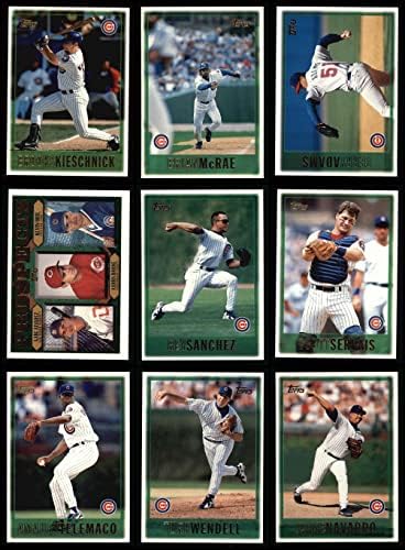 1997 Topps Chicago Cubs Почти пълен набор от команди Chicago Cubs (Комплект) NM/MT Cubs