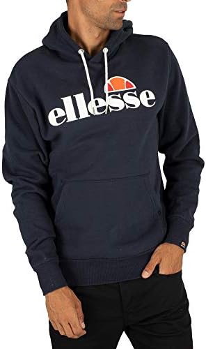Мъжки hoody-пуловер Ellesse SL Gottero с качулка, синьо