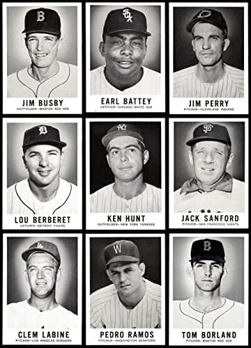 1960 Leaf Baseball Series One Пълен комплект - Premier (Бейзболен набиране) NM+