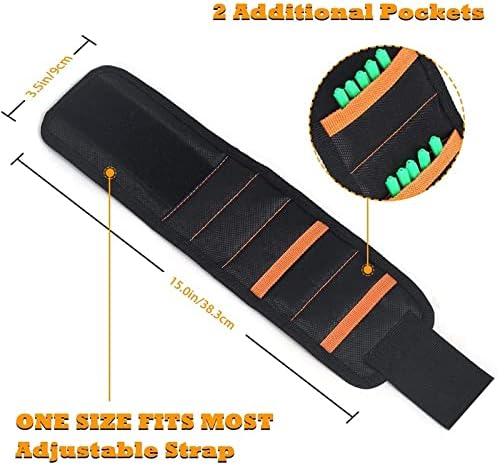 Гривна за инструменти WDBBY Wristband Bag, Използван за закрепване на болтове, Тренировки, Гривни, Аксесоари за инструменти, Гривни