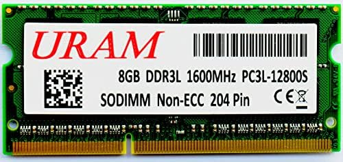 URAM 8GB DDR3L SDRAM PC3L-12800 1.35 V sodimm памет Samsung IC RAM (памет за лаптоп)