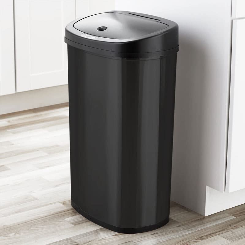 Кухненска кофа за боклук с датчик за движение XBWEI, Кофи за боклук от неръждаема стомана (Цвят: E, размер: 1)