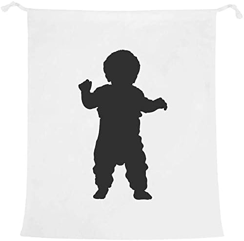 Чанта за дрехи Azeeda 'Walking Toddler Silhouette' /Пране /Съхранение (LB00023927)