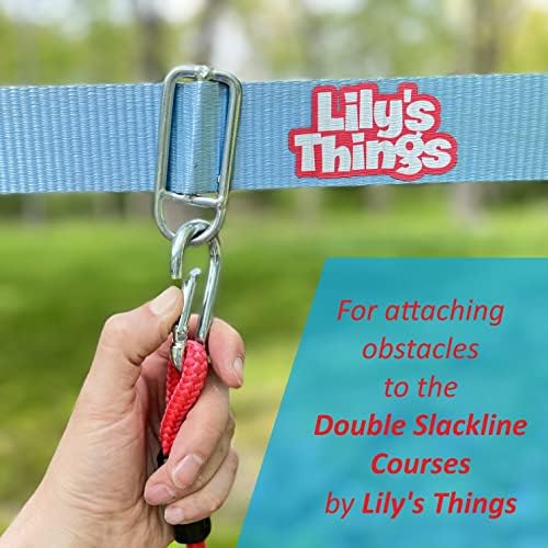 Lily's Things, Метални катарами с двойна линия пречки за индивидуалния опит на нинджа, за изключително ползване с нашите комплекти Double
