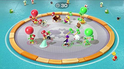 Nintendo Switch – Неоново-Червена и Неоново-синя парти Joy-Con Super Mario Party (Обновена)