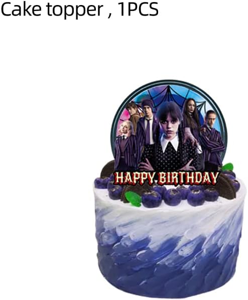 25 опаковки топперов за торта околната Среда Адамс, украса за парти в чест на рождения ден на околната Среда Адамс, украси за торта