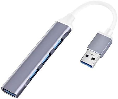 NIZYH 4 Порта Type-C/USB-хъб USB3.0 USB сплитер OTG адаптер Hub USB-Адаптер за Захранване Сплитер USBC-Хъб за Мишка, Клавиатура, U-диск