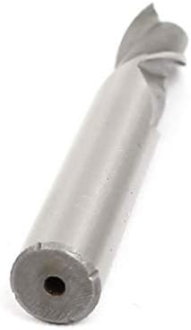 X-DREE HSS-AL Диаметър на рязане 8 мм Пряко сверлильное дупка 2 Канали Бележка слот за Смилане на перките (HSS-AL Диаметър директен кора 8