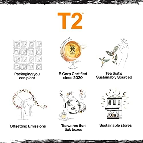 Чаша T2 Tea Iconic от фин костен порцелан с приготвяне на чай от неръждаема стомана, Sleep Tight (400 мл / 13,5 грама), 400 милилитра