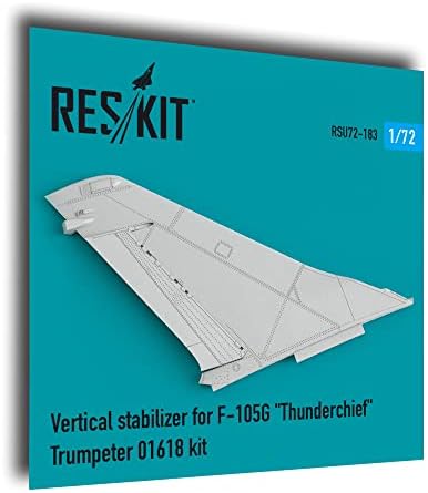 Вертикален стабилизатор на Reskit RSU72-0183 1/72 за F-105G Thunderchief (Тромпетист)