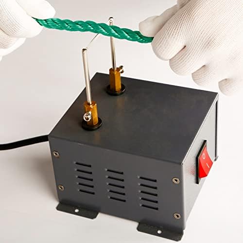Електрически Канаторез RONGTER за отопление запечатване - Горещ нож с термични нож за рязане на косичек, тъкани със завързани