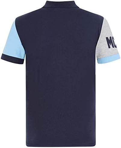 Официален подарък на футболен клуб Манчестър Сити Мъжка Риза с къси ръкави на стопанските