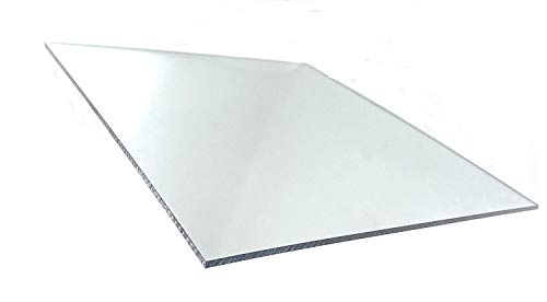 Огледален лист от акрилна пластмаса E. H. C 24 x 24 1/8 с Готови Полирани ръбове (2)