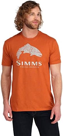 Мъжки t-shirt Simms Fishing Продукти С пълнеж от дърво пъстърва