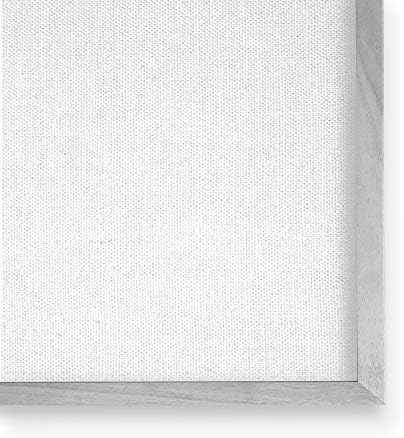 Букет от бели цветя кутии Stupell Industries Live Life Full Bloom, Декорирани Със снимки в Сива рамка с надпис и подплата, 11 x 14, жълт