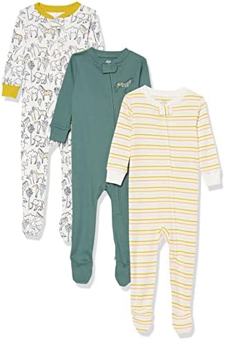 Пижами за сън Памучни крака Essentials за деца и малки момичета, за Многократна употреба
