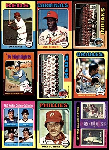 1975 Бейзболен комплект Topps (Бейзболен набиране) VG+