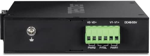 5-Портов Промишлен Gigabit switch PoE + TRENDnet, Широк температурен диапазон -20 ° c – 65 ° C (-4° – 149 ° F), преминаването на DIN-шина,