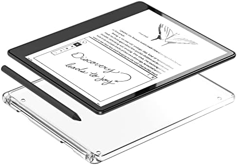 Набор от основни дръжки Kindle Scribe. В комплекта са включени Kindle Scribe (32 GB), дръжка премиум-клас и прозрачен калъф Made for