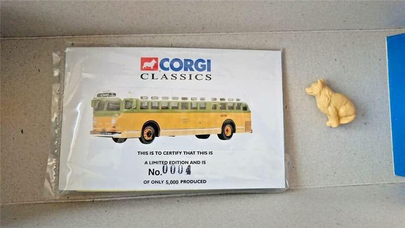 Автобус за плодова салата Corgi Classics 6339 за GM 4507 Ограничена серия 1/50, ХВЪРЛИ ПОД НАТИСКА на Камион, Готов модел
